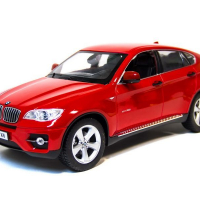 Р/У машина MZ BMW X6 2016, красный, 1/14 +акб