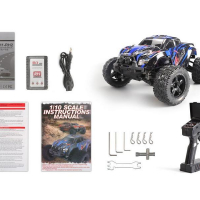 Радиоуправляемый монстр Remo Hobby MMAX PRO (красный) Li-Po 4WD 2.4G 1/10 RTR