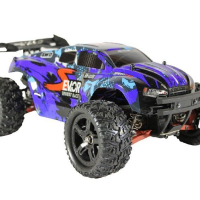 Радиоуправляемая трагги Remo Hobby S EVO-R Brushless UPGRADE V2.0 (синяя) 4WD 2.4G 1/16 RTR