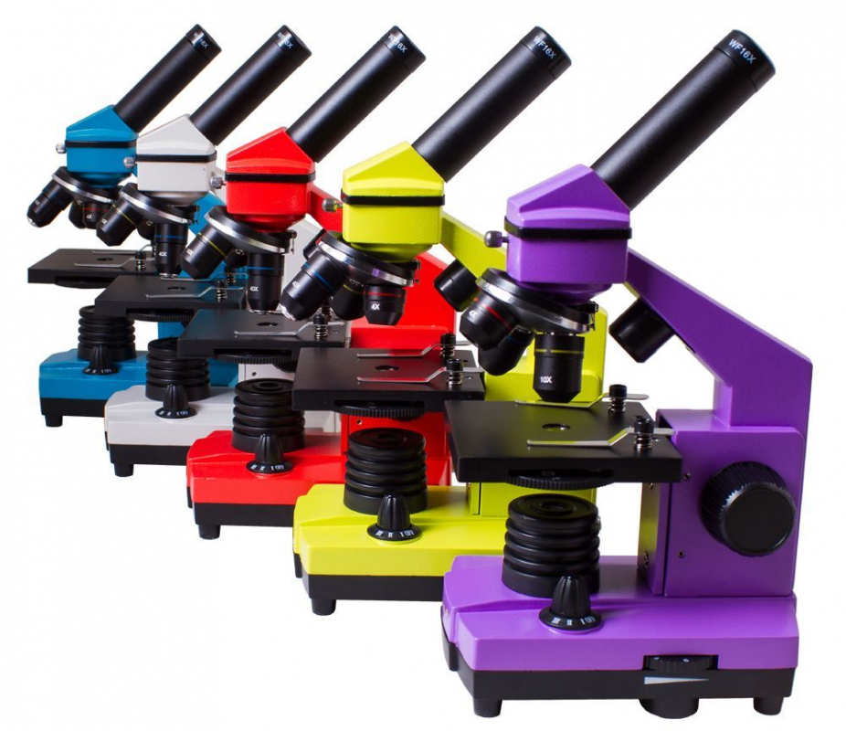 Микроскоп Levenhuk Rainbow 2L PLUS Lime\Лайм