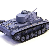 Р/У танк Heng Long 1/16 Panzerkampfwagen III (Германия) 2.4G RTR темно-серый