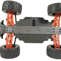 Радиоуправляемый монстр Remo Hobby MMAX PRO UPGRADE (красный) 4WD 2.4G 1/10 RTR