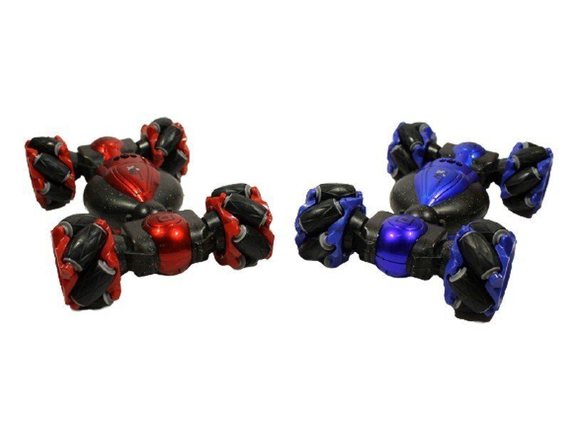 Р/У машинка перевертыш Hyper 1827-19, дрифтовые колеса, управление рукой, 4WD 2.4G RTR