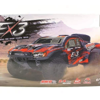 Радиоуправляемый шорт-корс Remo Hobby EX3 Brushless UPGRADE (синий) 4WD 2.4G 1/10 RTR