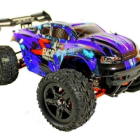 Радиоуправляемая трагги Remo Hobby S EVO-R Brushless UPGRADE (синяя) 4WD 2.4G 1/16 RTR