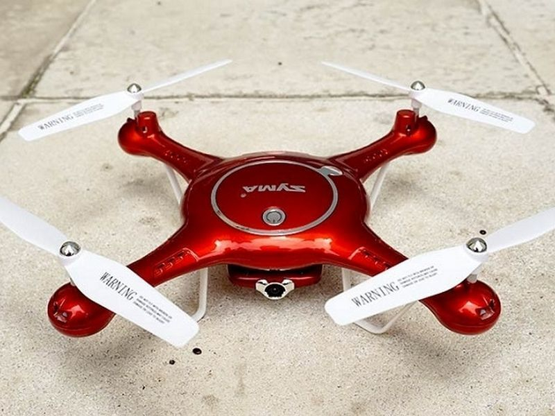 Р/У квадрокоптер Syma X5UW с FPV трансляцией Wi-Fi (HD), барометр 2.4G RTF красный Р/У квадрокоптер Syma X5UW с FPV трансляцией Wi-Fi (HD), барометр 2.4G RTF красный