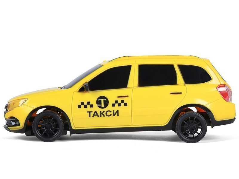 Радиоуправляемая машина AUTODRIVE Lada Granta такси, 1/16, желтый, 40MHz, в/к 34*15*13,5см Радиоуправляемая машина AUTODRIVE Lada Granta такси, 1/16, желтый, 40MHz, в/к 34*15*13,5см