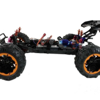 Радиоуправляемая трагги Remo Hobby EVO-R Brushless UPGRADE (красная) 4WD 2.4G 1/8 RTR