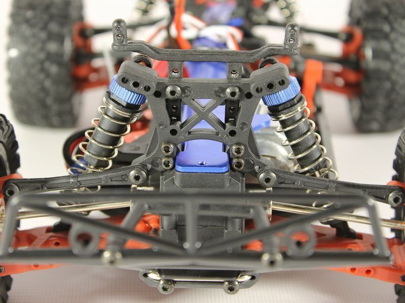 Радиоуправляемый шорт-корс Remo Hobby Rocket Brushless UPGRADE V2.0 (красный) 4WD 2.4G 1/16 RTR
