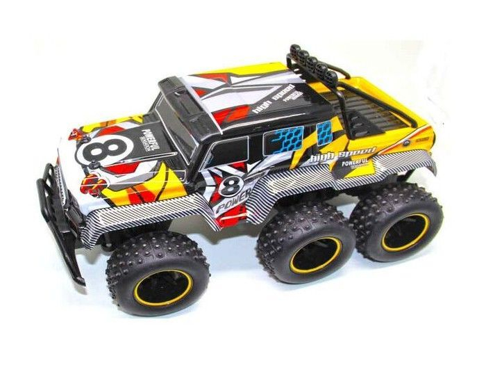 Р/У внедорожник YED 1:10 пикап 6 колес/3 оси, 2.4G
