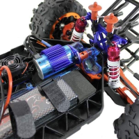 Радиоуправляемая трагги Remo Hobby EVO-R Brushless UPGRADE (красная) 4WD 2.4G 1/8 RTR