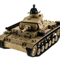 Р/У танк Heng Long 1/16 Panzerkampfwagen III (Германия) 2.4G RTR PRO песочный