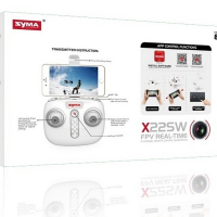 Р/У квадрокоптер Syma X22SW с FPV трансляцией Wi-Fi, 2.4G 6-AXIS RTF