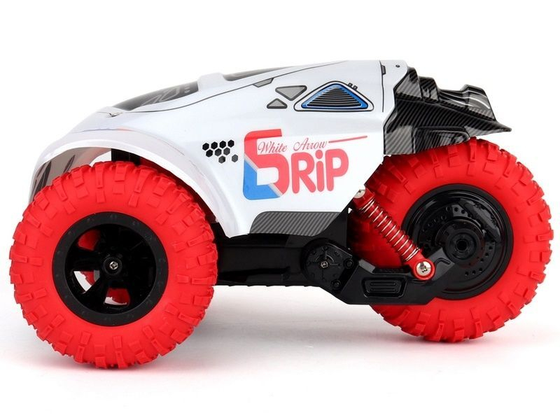 Радиоуправляемая машинка-перевертыш ZhengGuang Leopard DRIFT  2.4G 1/14 RTR (белая) + Ni-Cd и З/У