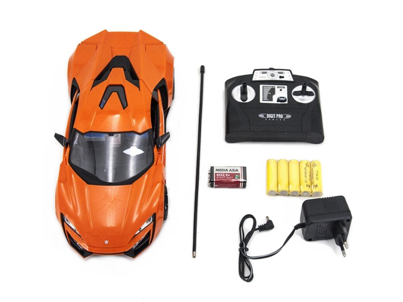 Р/У машина MZ Lykan Hypersport 2308J 1/14 (электропривод дверей) +акб