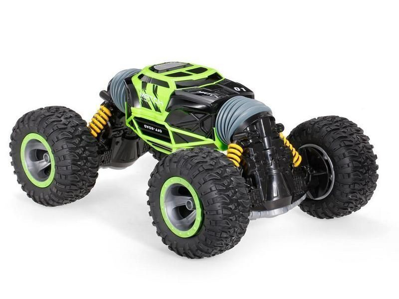 Радиоуправляемая машинка-перевертыш Hyper 2.4G 1/16 RTR (зеленая) + Ni-Cd и З/У