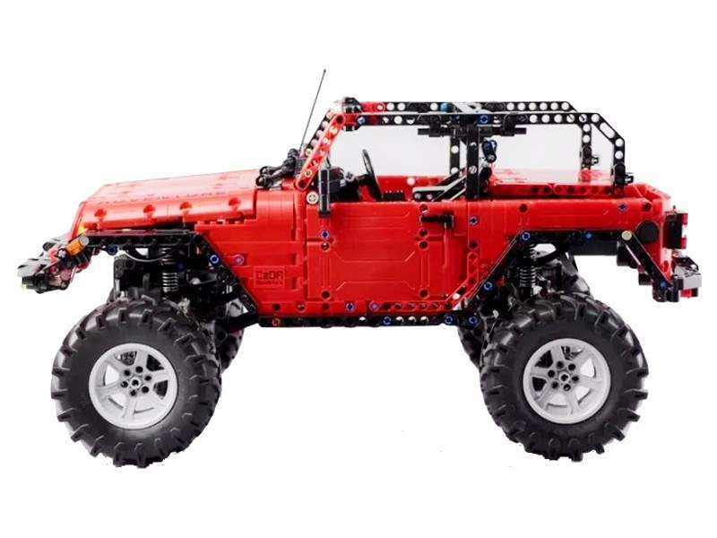 Радиоуправляемый конструктор CADA deTech Jeep Wrangler (1941 деталь)