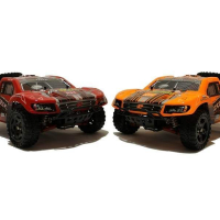 Радиоуправляемый шорт-корс Remo Hobby Rocket UPGRADE (оранжевый) 4WD 2.4G 1/16 RTR