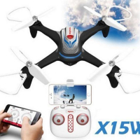 Р/У квадрокоптер Syma X15WPRO с FPV трансляцией Wi-Fi, камера 1Мп (HD), 2.4G RTF