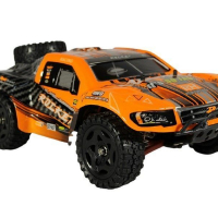 Радиоуправляемый шорт-корс Remo Hobby Rocket UPGRADE V2.0 (оранжевый) 4WD 2.4G 1/16 RTR