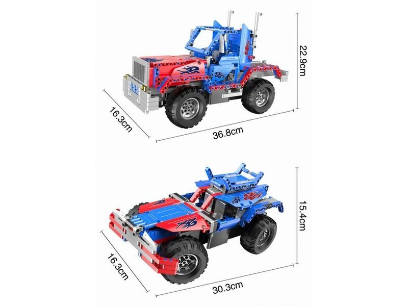 Р/У конструктор CaDA Technic грузовик / джип "Оптимус Прайм" (531 деталь)