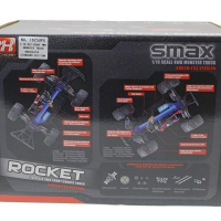 Радиоуправляемый шорт-корс Remo Hobby Rocket UPGRADE (оранжевый) 4WD 2.4G 1/16 RTR