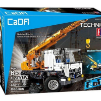 Р/У конструктор CaDA Technic автокран (839 деталей)