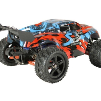 Радиоуправляемая трагги Remo Hobby S EVO-R Brushless UPGRADE V2.0 (красный) 4WD 2.4G 1/16 RTR