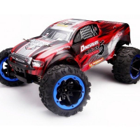 Радиоуправляемый монстр Remo Hobby Dinosaurs Master Brushless UPGRADE (красный) 4WD 2.4G 1/8 RTR