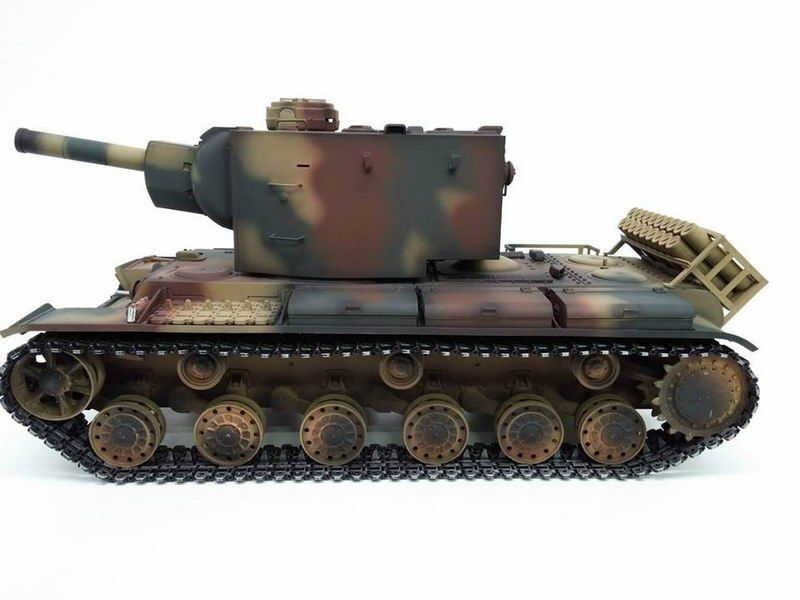 P/У танк Torro KV-2 1/16 2.4G, зеленый, ИК-пушка