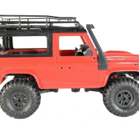 Радиоуправляемая машина MN MODEL английский внедорожник Defender (красный) 4WD 2.4G 1/12 RTR