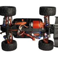 Радиоуправляемая трагги Remo Hobby S EVO-R UPGRADE V2.0 (синяя) 4WD 2.4G 1/16 RTR