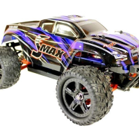 Радиоуправляемый монстр Remo Hobby SMAX Brushless UPGRADE (синий) 4WD 2.4G 1/16 RTR