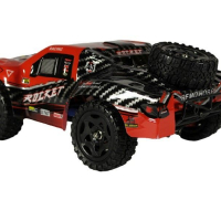 Радиоуправляемый шорт-корс Remo Hobby Rocket UPGRADE V2.0 (красный) 4WD 2.4G 1/16 RTR