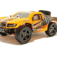 Радиоуправляемый шорт-корс Remo Hobby Rocket (оранжевый) 4WD 2.4G 1/16 RTR