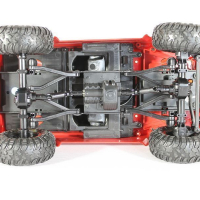 Радиоуправляемая машина MN MODEL английский внедорожник Defender (красный) 4WD 2.4G 1/12 RTR