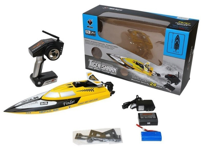 Р/У катер WLToys Tiger-Shark WL912 Pro 2.4G RTR
