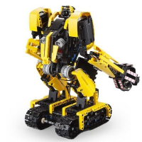 Радиоуправляемый конструктор CADA 2 в 1 экскаватор ROCK MAN (930 деталей)