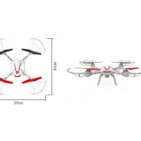 Р/У квадрокоптер Syma X54HC HD видео 4Gb, барометр 2.4G RTF