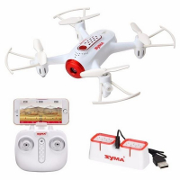 Р/У квадрокоптер Syma X22W-1 с FPV трансляцией Wi-Fi, камера 0,3 Мп, 2.4G RTF