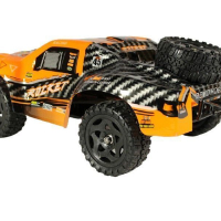 Радиоуправляемый шорт-корс Remo Hobby Rocket Brushless V2.0 (оранжевый) 4WD 2.4G 1/16 RTR