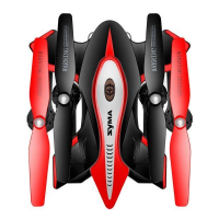 Р/У квадрокоптер Syma X56W Folding Wizard с FPV трансляцией Wi-Fi, барометр, 2.4G RTF