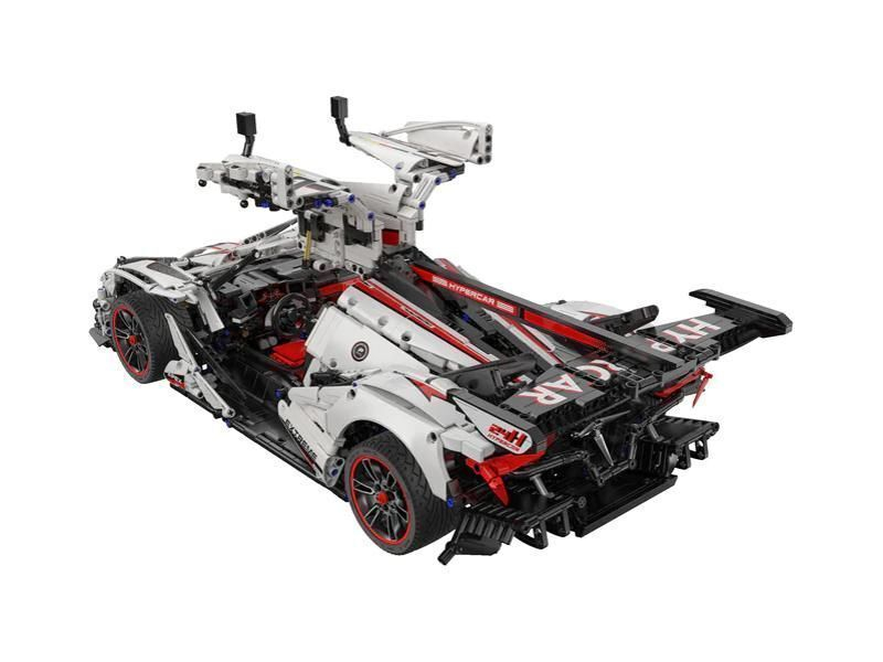 Радиоуправляемый конструктор CaDA MASTER споркар V12 Hypercar 1/8 (4449 деталей)