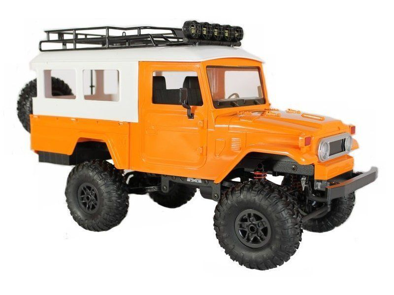 Радиоуправляемая машина MN MODEL японский внедорожник FJ45 (оранжевый) 4WD 2.4G 1/12 RTR