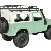 Радиоуправляемая машина MN MODEL английский внедорожник Defender (зеленый) 4WD 2.4G 1/12 RTR