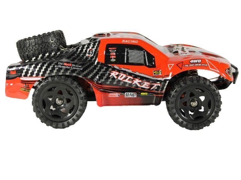 Радиоуправляемый шорт-корс Remo Hobby Rocket Brushless UPGRADE V2.0 (красный) 4WD 2.4G 1/16 RTR