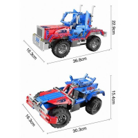 Р/У конструктор CaDA Technic грузовик / джип "Оптимус Прайм" (531 деталь)