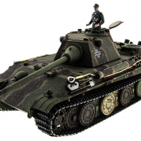 Р/У танк Taigen 1/16 Panther type F с ИК пушкой HC версия, башня на 360, подшипники в ред, 2.4G RTR