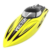 Радиоуправляемый катер Volantex RC Vector SR65 желтый 2.4G LiPo RTR