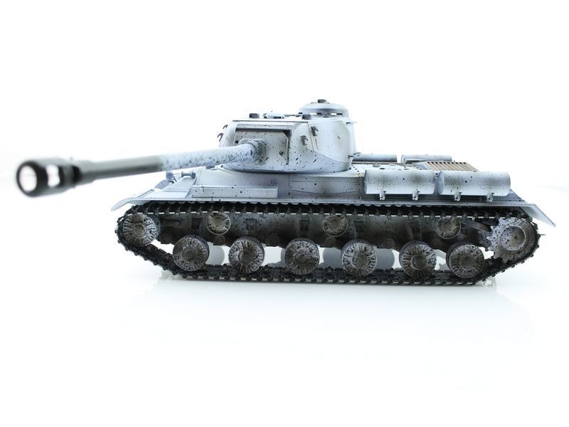 Радиоуправляемый танк Taigen 1/16 ИС-2 модель 1944, СССР, зимний, 2.4G